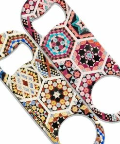 Flash Sale 🥰 Bars Mosaic Design Speed Bottle Opener - Medium Sized 5 Inch ✔️