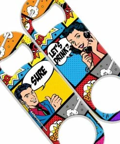 Coupon 🥰 Bars Pop Art Speed Bottle Opener - Medium Sized 5 Inch ✨
