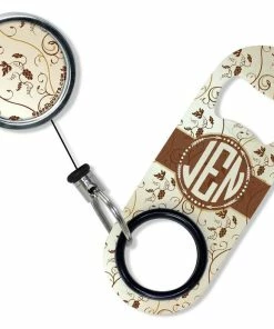Hot Sale ❤️ Bars Add Your Name - Mini Bottle Opener With Retractable Reel - Vintage Design 2 🔔