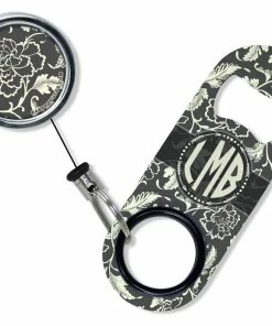 Best deal 😍 Bars Add Your Name - Mini Bottle Opener With Retractable Reel - Vintage Design 5 😀