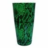 Discount 🌟 Bars Printed Cocktail Shaker Tin - NEON Green Snake Skin - 28 Ounce Weighted ✨
