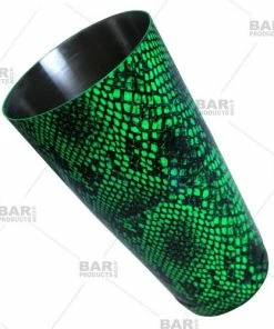Discount ๐ Bars Printed Cocktail Shaker Tin - NEON Green Snake Skin - 28 Ounce Weighted โจ 5 Discount ๐ Bars Printed Cocktail Shaker Tin - NEON Green Snake Skin - 28 Ounce Weighted โจ -Bars Sales Shop neon green cocktail shaker snake web1 bpc 800x