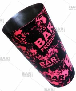 Best deal ❤️ Bars Printed Cocktail Shaker Tin - NEON BPC - 28 Ounce Weighted 🛒 -Bars Sales Shop neon pink cocktail shaker bpc web1 bpc 800x
