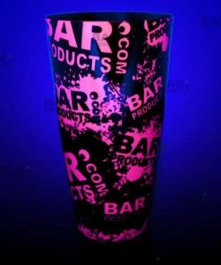 Best deal ❤️ Bars Printed Cocktail Shaker Tin - NEON BPC - 28 Ounce Weighted 🛒 -Bars Sales Shop neon pink cocktail shaker bpc web2 bpc 800x