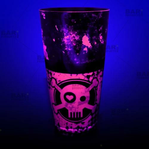 Best Sale ✔️ Bars Printed Cocktail Shaker Tin - NEON Pink Checkered Skull - 28 Ounce Weighted ✔️ 2 Best Sale ✔️ Bars Printed Cocktail Shaker Tin - NEON Pink Checkered Skull - 28 Ounce Weighted ✔️ - Image 2