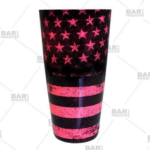 Hot Sale ๐ Bars Printed Cocktail Shaker Tin - NEON US Flag - 28 Ounce Weighted ๐งจ 4 Hot Sale ๐ Bars Printed Cocktail Shaker Tin - NEON US Flag - 28 Ounce Weighted ๐งจ - Image 4