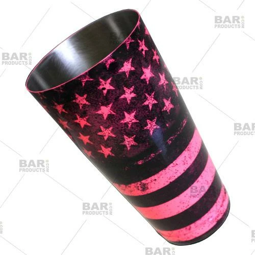 Hot Sale ๐ Bars Printed Cocktail Shaker Tin - NEON US Flag - 28 Ounce Weighted ๐งจ 7 Hot Sale ๐ Bars Printed Cocktail Shaker Tin - NEON US Flag - 28 Ounce Weighted ๐งจ - Image 7