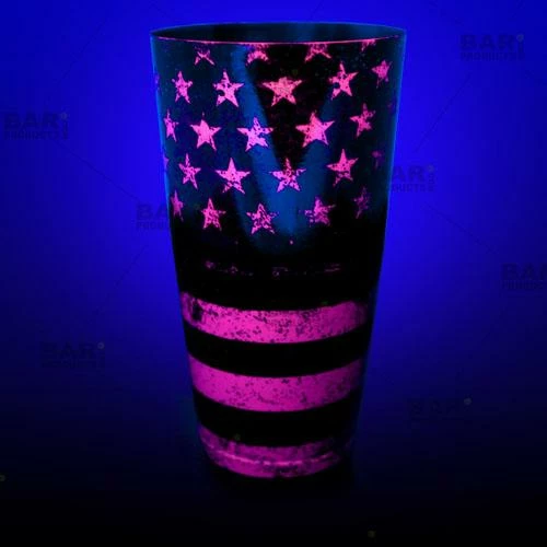 Hot Sale ๐ Bars Printed Cocktail Shaker Tin - NEON US Flag - 28 Ounce Weighted ๐งจ 3 Hot Sale ๐ Bars Printed Cocktail Shaker Tin - NEON US Flag - 28 Ounce Weighted ๐งจ - Image 3