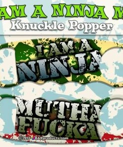 Cheapest 🛒 Bars I Am A Ninja MF Knuckle Popper Bottle Opener 👍