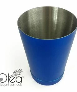 Hot Sale 💯 Bars Olea™ NEON Cocktail Shaker - 16oz Weighted - Metallic Blue 🎉 -Bars Sales Shop olea 16oz cocktail shaker neon blue bpc 1 800x