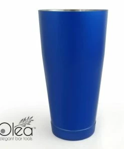 Best Pirce 🎁 Bars Olea™ NEON Cocktail Shaker - 28oz Weighted - Metallic Blue 😉