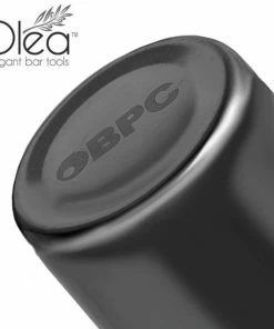 Wholesale ❤️ Bars Olea™ Gunmetal Plated 3-Piece Cocktail Shaker Deluxe - 24 Ounce 🔥 -Bars Sales Shop olea 3 piece black shaker bpc 6 800x