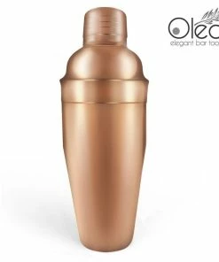 Deals 🥰 Bars Olea™ Copper Plated 3-Piece Cocktail Shaker Deluxe - 24 Ounce ⌛