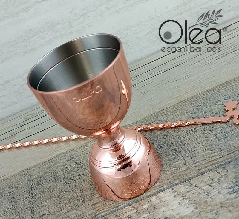 Buy 🎁 Bars Olea™ Copper Plated Bell Jigger - 1oz X 2oz 🔔 2 Buy 🎁 Bars Olea™ Copper Plated Bell Jigger - 1oz X 2oz 🔔 - Image 2