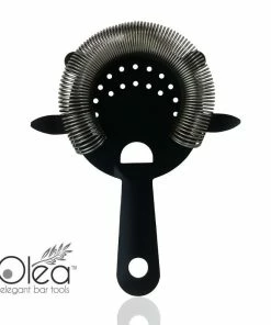 Wholesale 🌟 Bars Olea™ 4 Prong Cocktail Strainer - Matte Black 🤩 -Bars Sales Shop olea black 4p strainer bpc 1 800x