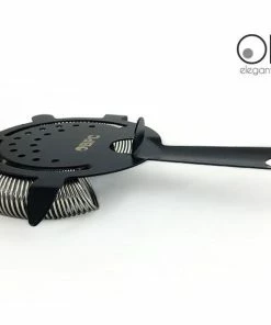 Wholesale 🌟 Bars Olea™ 4 Prong Cocktail Strainer - Matte Black 🤩 -Bars Sales Shop olea black 4p strainer bpc 4 800x