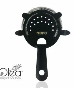 Wholesale 🌟 Bars Olea™ 4 Prong Cocktail Strainer - Matte Black 🤩