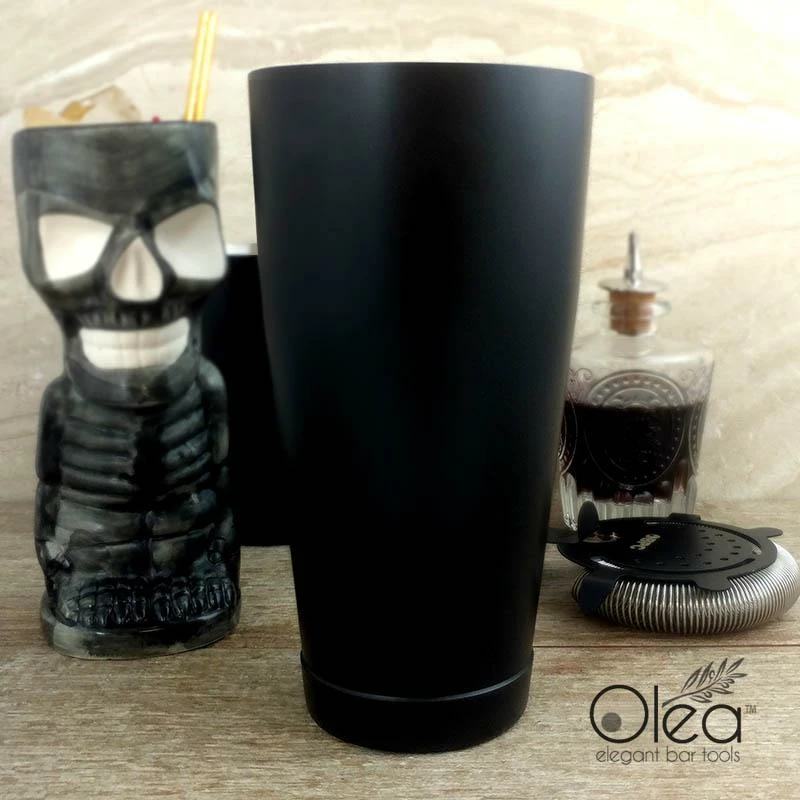 Cheap ๐ Bars Oleaโข Cocktail Shaker - 28oz Weighted - Matte Black ๐ 2 Cheap ๐ Bars Oleaโข Cocktail Shaker - 28oz Weighted - Matte Black ๐ - Image 2