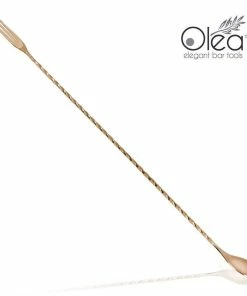 New ❤️ Bars Olea™ Bar Spoon - Copper Plated With Trident Fork Tip (40cm) 🛒