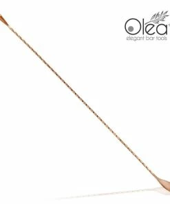 Deals ✔️ Bars Olea™ Bar Spoon - Copper Plated With Weighted Tip (50cm) ⌛