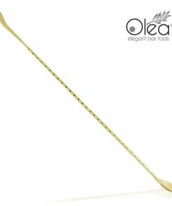 Best deal 🥰 Bars Olea™ Bar Spoon - Gold Plated With Bent Tip (40cm) 👍