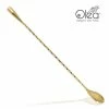 Coupon 😍 Bars Olea™ Bar Spoon - Gold Plated With Weighted Tip (30cm) 🌟