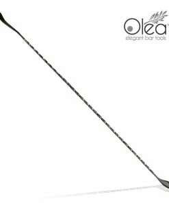 Best reviews of 🎁 Bars Olea™ Bar Spoon - Gunmetal Plated With Bent Tip (50cm) ⌛