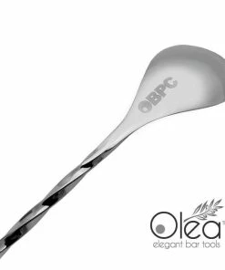 Cheap 🎁 Bars Olea™ Bar Spoon - Gunmetal Plated With Trident Fork Tip (50cm) 🤩 -Bars Sales Shop olea gunmetal bar spoon bent tip 3 5 800x