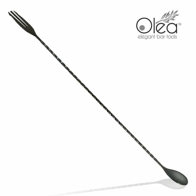 Coupon ✔️ Bars Olea™ Bar Spoon - Gunmetal Plated With Trident Fork Tip (40cm) ⌛ 1 Coupon ✔️ Bars Olea™ Bar Spoon - Gunmetal Plated With Trident Fork Tip (40cm) ⌛