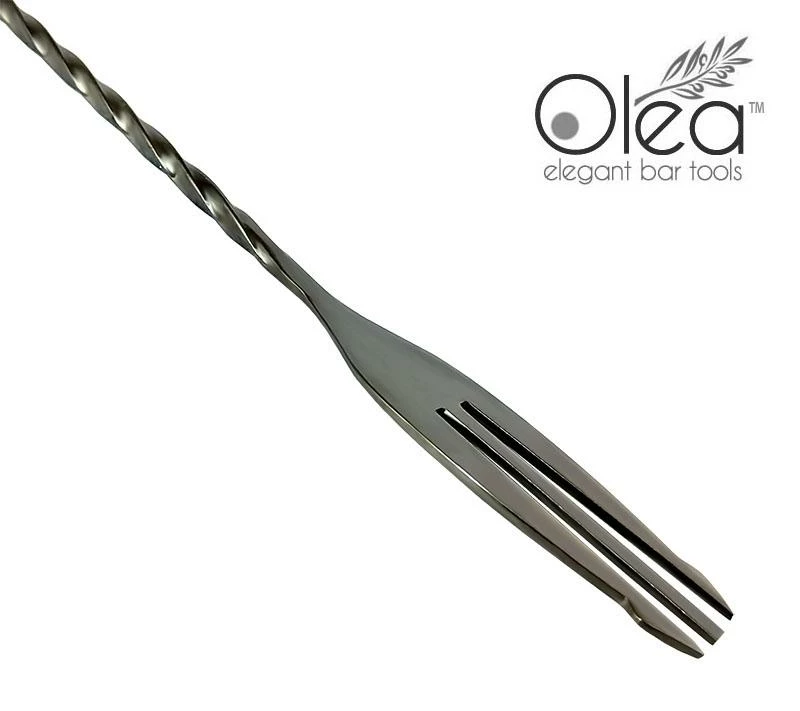 Coupon ✔️ Bars Olea™ Bar Spoon - Gunmetal Plated With Trident Fork Tip (40cm) ⌛ 6 Coupon ✔️ Bars Olea™ Bar Spoon - Gunmetal Plated With Trident Fork Tip (40cm) ⌛ - Image 6