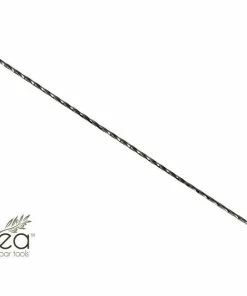 Promo 🌟 Bars Olea™ Bar Spoon - Gunmetal Plated With Weighted Tip (40cm) ❤️ -Bars Sales Shop olea gunmetal bar spoon weighted tip 40 7 800x