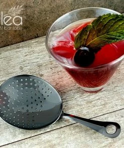 Best deal 💯 Bars Olea™ Julep Cocktail Strainer (Gunmetal Plated) 🔔 -Bars Sales Shop olea julep strainer gunmetal plated bpc 5 800x
