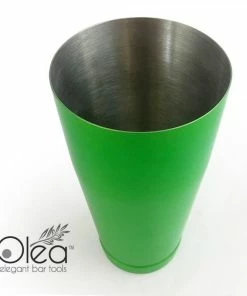 Best Pirce 😉 Bars Olea™ NEON Cocktail Shaker - 28oz Weighted - Metallic Green ⭐ -Bars Sales Shop olea neon green 28oz shaker bpc 1 800x