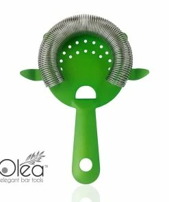 Hot Sale 😍 Bars Olea™ 4 Prong Cocktail Strainer - Metallic NEON Green 😍 -Bars Sales Shop olea neon green 4p strainer bpc 1 800x