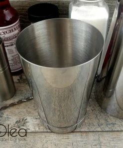 Best Sale ⌛ Bars Olea™ Cocktail Shaker - 16oz Weighted - Stainless Steel 🎁 -Bars Sales Shop olea stainless steel 18oz shaker bpc 6 800x