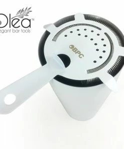 Hot Sale 💯 Bars Olea™ 4 Prong Cocktail Strainer - Matte White 🧨 -Bars Sales Shop olea white cocktail strainer 4p bpc 1 800x