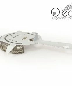 Hot Sale 💯 Bars Olea™ 4 Prong Cocktail Strainer - Matte White 🧨 -Bars Sales Shop olea white cocktail strainer 4p bpc 3 800x