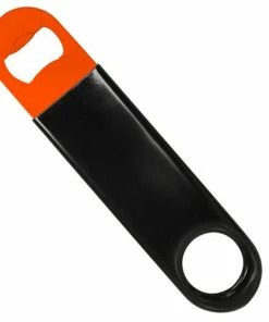 Coupon 💯 Bars VinylWorks™ Black Grip Stainless Steel Speed Openers 🌟 -Bars Sales Shop op blkv orange 800x