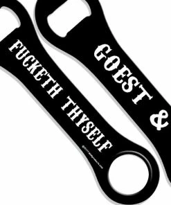 New 👍 Bars 🐶 Dog Bone Bottle Opener - Goest & Fucketh Thyself 🥰