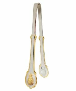 Cheapest 😍 Bars Tongs - Pineapple Design 6" 😍