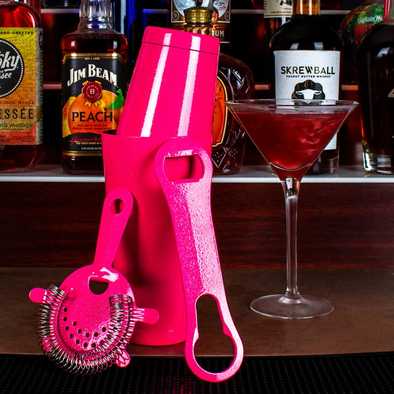 Flash Sale 🤩 Bars 4 Piece Bar Set With V-Rod® - Pink Glitter 🧨 2 Flash Sale 🤩 Bars 4 Piece Bar Set With V-Rod® - Pink Glitter 🧨 - Image 2