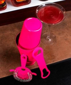 Flash Sale 🤩 Bars 4 Piece Bar Set With V-Rod® - Pink Glitter 🧨 5 Flash Sale 🤩 Bars 4 Piece Bar Set With V-Rod® - Pink Glitter 🧨 -Bars Sales Shop pink glitter bar set scene2 800x