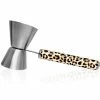 Hot Sale 😍 Bars Cheetah Jigger With Printed Handle Design - .75oz X 1.25oz ✔️