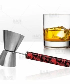 Cheap 🧨 Bars Red Evil Jigger With Printed Handle Design - .75oz X 1.25oz 🤩 -Bars Sales Shop printed jigger handle red evil bp 800 800x