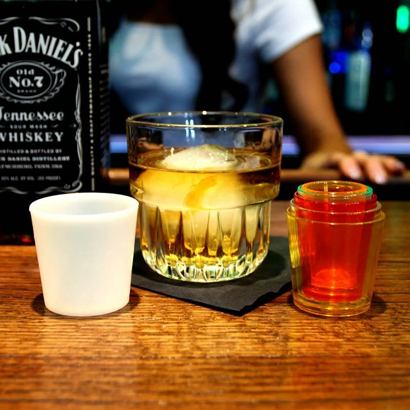 Discount 😍 Bars Acrylic Pyramid™ Jiggers - Multi Colored 🎉 2 Discount 😍 Bars Acrylic Pyramid™ Jiggers - Multi Colored 🎉 - Image 2