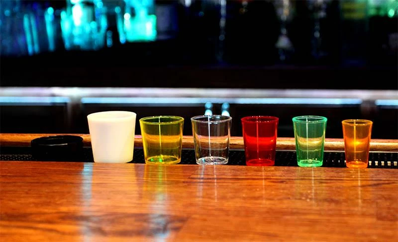 Discount 😍 Bars Acrylic Pyramid™ Jiggers - Multi Colored 🎉 7 Discount 😍 Bars Acrylic Pyramid™ Jiggers - Multi Colored 🎉 - Image 7