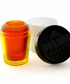 Discount ๐ Bars Acrylic Pyramidโข Jiggers - Multi Colored ๐