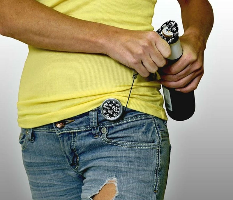 Cheap โ Bars Add Your Name - Mini Bottle Opener With Retractable Reel - Grungy Retro Dots ๐ 6 Cheap โ Bars Add Your Name - Mini Bottle Opener With Retractable Reel - Grungy Retro Dots ๐ - Image 6