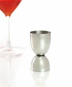 Budget 😍 Bars BarConic® Stainless Steel Rounded Jigger- 35ml/50ml 🔥 -Bars Sales Shop rounded stainless steel jigger 35 505 ml main 800x