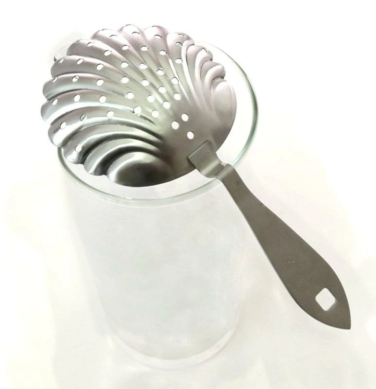Best Sale 😉 Bars BarConic® Stainless Steel Shell Julep Strainer 🌟 5 Best Sale 😉 Bars BarConic® Stainless Steel Shell Julep Strainer 🌟 - Image 5